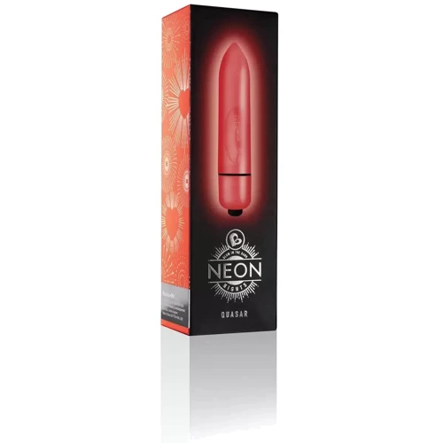 Вибропуля Rocks Off Neon - Quasar, светится в темноте