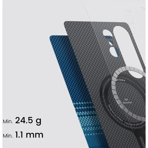 Чехол для телефонов Pitaka Sunset Moonrise Tactile Woven Case Moonrise (KS2502) for Samsung S931 Galaxy S25: Материал Арамидное волокно