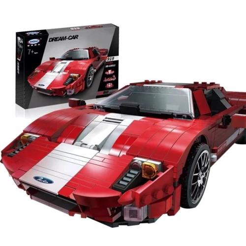 Детский конструктор XingBao MOC Ford GT Красный Фантом (XB-03011)