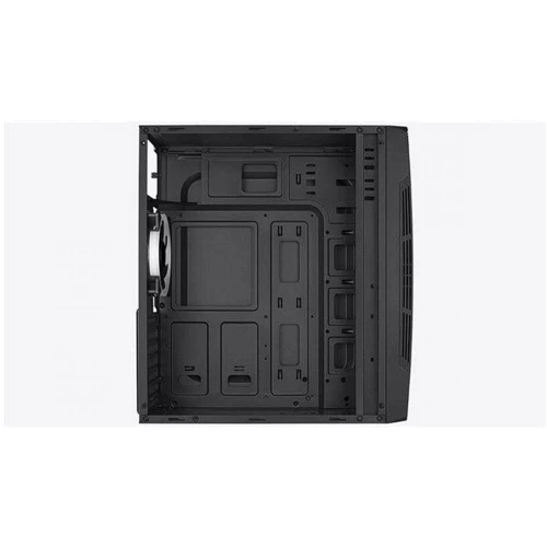 Корпус AeroCool Talon-G-BK-v1 Black (ACCM-PV43013.11): Материал передней панели пластик и металл
