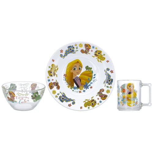 Набір дитячого посуду ОСЗ DISNEY Рапунцель (3 предмета) (18с2055 ДЗ Рапунц)