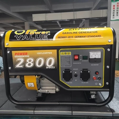 Генератор бензиновый POWER VALUE ZH2800YD: Тип электростанции бензиновый