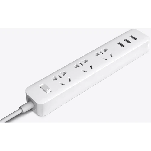 Удлинитель Mi Power Strip (3 розетки + 3 USB-Port) White (XMCXB01QM, NRB4049CN)