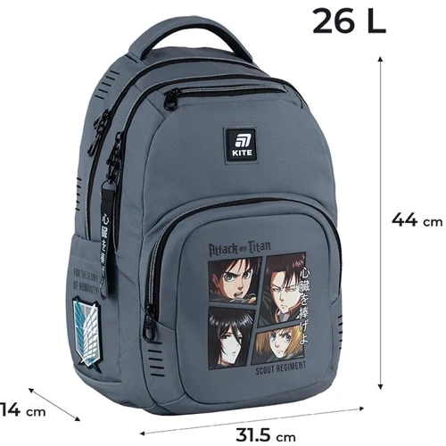 Рюкзак Kite Education Teens 903L Attack on Titan (AT25-903L) фото 21