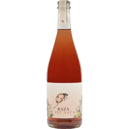 Вино игристое Quinta da Raza Pet-Nat "Raza" Rose, розовое брют натюр, 0.75л 12% (STA5600379040437)