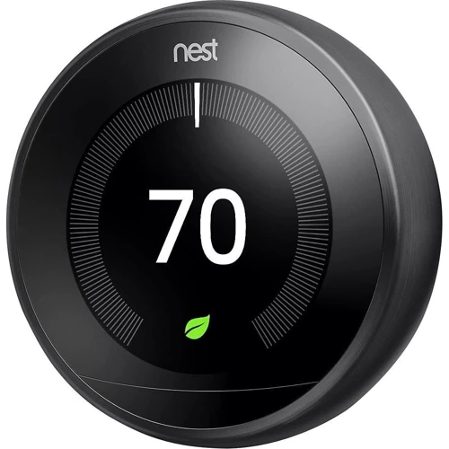 Nest Learning Thermostat 3nd Generation Black (T3016US) фото 3