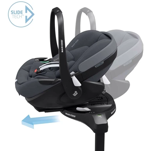 Автокрісло Maxi-Cosi Pebble 360 ​​Pro2 Twillic Graphite (8052204110): Оснащення Боковая поддержка, Козырек от солнца, Съемный чехол