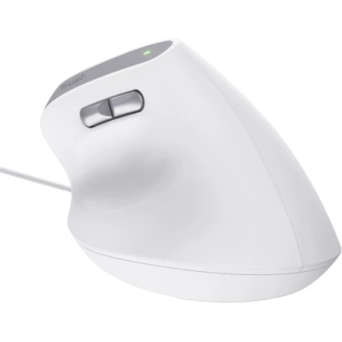 Мишка Trust Bayo 2 Ergonomic White (25397): Ергономіка для правой руки