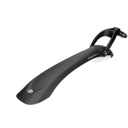 

Крыло задн. 24-29 Simpla Hammer Sde Pro SPEEDclamp mounting быстросъемное крепление, черное с белыми вставками (MUD-74-94)