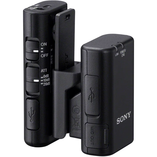 Мікрофон Sony ECM-W2BT Black (ECMW2BT.CE7): Спосіб підключення беспроводной
