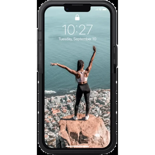 Чехол для iPhone Urban Armor Gear UAG [U] Dip Black (11315U314040) for iPhone 13 Pro: Цвет черный