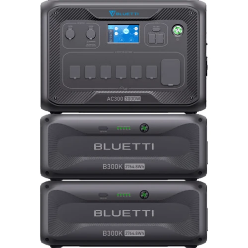Зарядная станция Bluetti AC300 3000W + 2 Home Battery Backup B300K 5529.6Wh UA