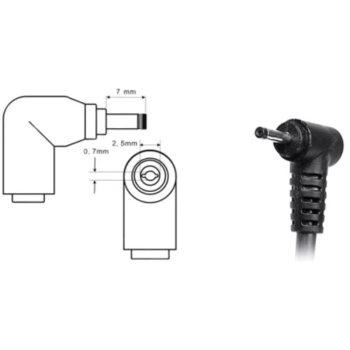 Зарядное устройство Samsung 40W 12V 3.33A 2.5x0.7mm SG401202507QC Travel Charger REPLACEMENT (59101): Напряжение 12V
