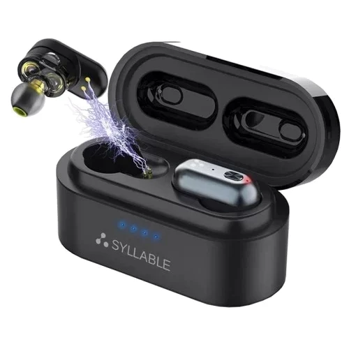 Наушники Syllable S101 Black: Тип крепления без креплений