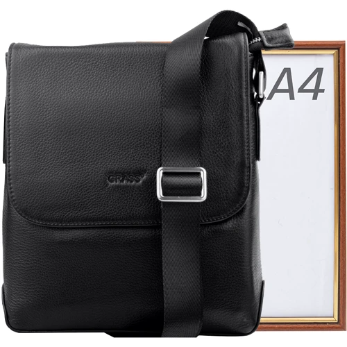 Чоловіча сумка планшет Grass чорна (SHI78632-black): Тип Сумки