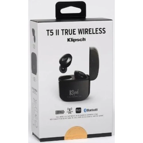 Наушники Klipsch T5 II True Wireless Earbuds ANC Black: Диапазон частот (Гц) 10 - 19000
