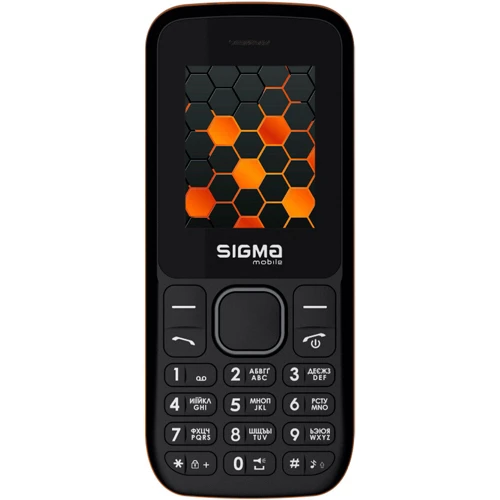Мобільний телефон Sigma mobile X-style 17 UPdate Black/Orange (UA UCRF)