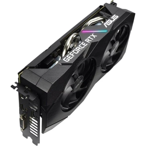 Видеокарта ASUS GeForce RTX 2060 DUAL EVO OC 6GB (DUAL-RTX2060-O6G-EVO): Тип памяти GDDR6