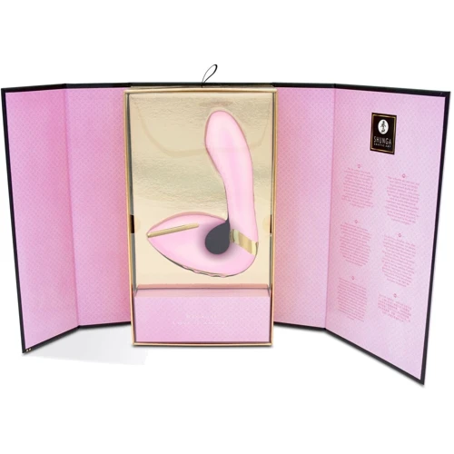 Вагинально-клиторальный вибратор Shunga Soyo Light Pink