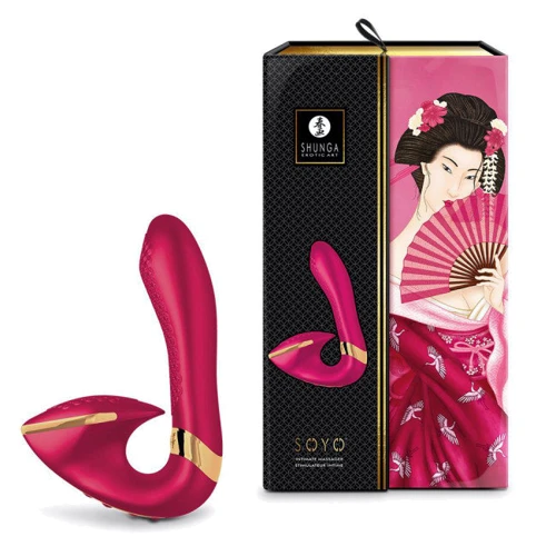 Вибратор Shunga - Soyo Intimate Massager Rasberry