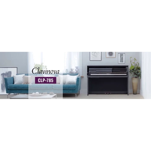Цифровые пианино YAMAHA Clavinova CLP-785 (Polished White) фото 13
