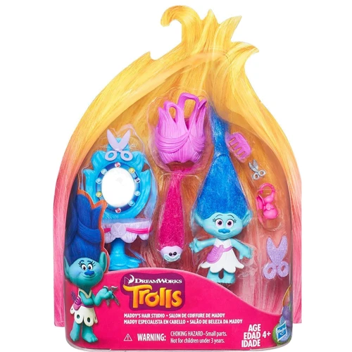 TRS Игровой набор Тролли с аксессуарами Maddy's Hair Studio (B6556_B7354)