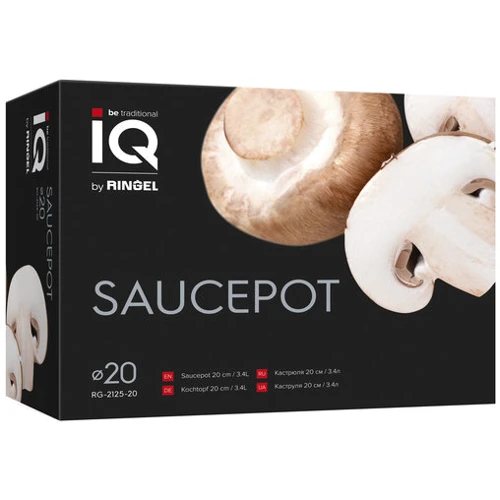 Каструля RINGEL IQ Be Traditional 20см з кришкою (RG-2125-20) фото 11