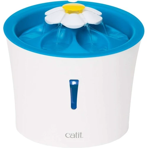 Поїлка-фонтан для собак та котів Hagen Catit Flower Fountain LED з підсвічуванням 3 л (22517437476)