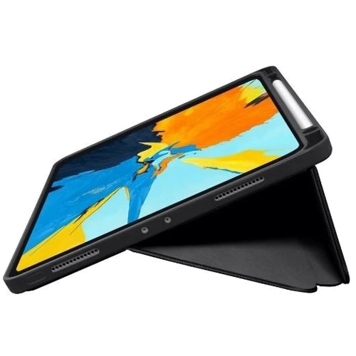 Аксессуар для iPad LAUT Prestige Folio Black (LAUT_IPP12_PRE_BK) for iPad Pro 12.9" 2018: Материал полиуретан
