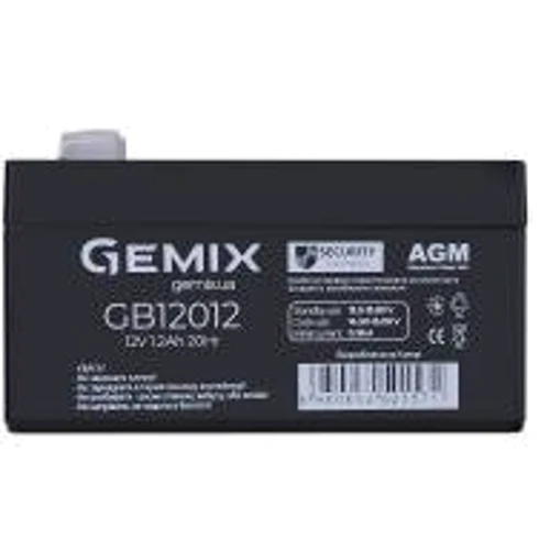 Gemix GB 12В 1.2 Ач (GB12012)
