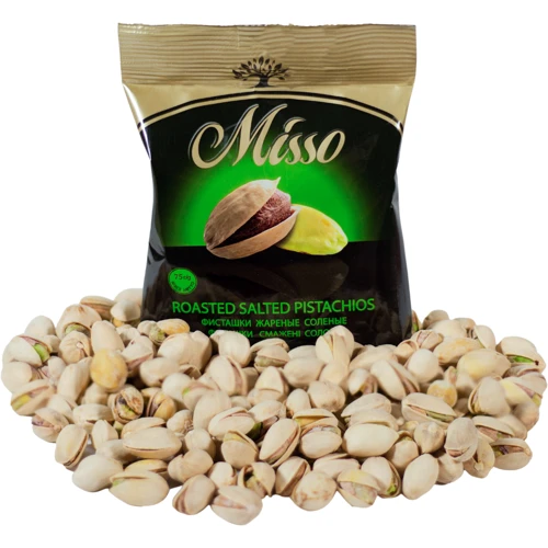 Фисташка жареная соленая Misso 75 г (4820232570227)