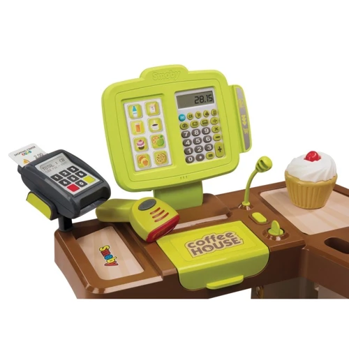 Интерактивная кофейня Smoby "Coffee Hous" со звуковыми эффектами и аксессуарами (350214) фото 5