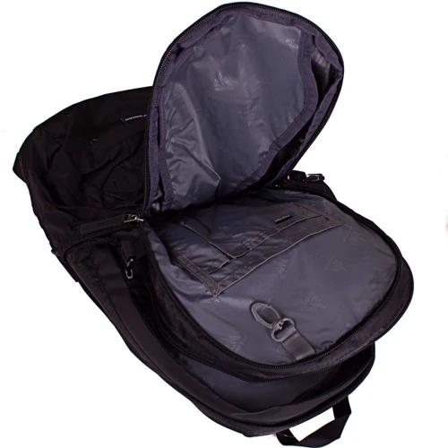 Чоловік рюкзак Onepolar чорний (W1755-black): Застібка Блискавка