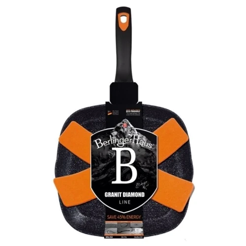Сковорода-гриль Berlinger Haus Granit Diamond Line 28 см (BH 1794): Тип сковороды Гриль
