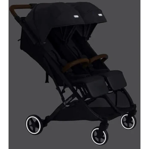 Прогулочная коляска для двойни X-Lander X-Double Black (5907651631902) фото 10