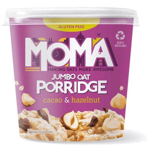 Овсяная каша MOMA с какао и фундуком 65 г (5060146372619)