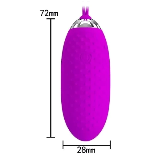 Виброяйцо Pretty Love Joanna с дистанционным управлением, BI-014362W-5