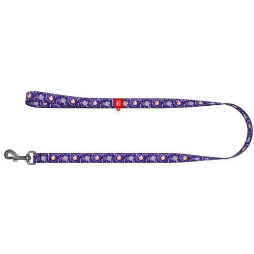 Поводок WAUDOG Nylon рисунок Рик и Морти 2 20 мм 122 см фиолетовый (4920-0281): Тип Поводок