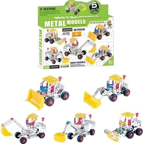 Конструктор Aole Toys стройтехника, 139 дет. (865) фото 6