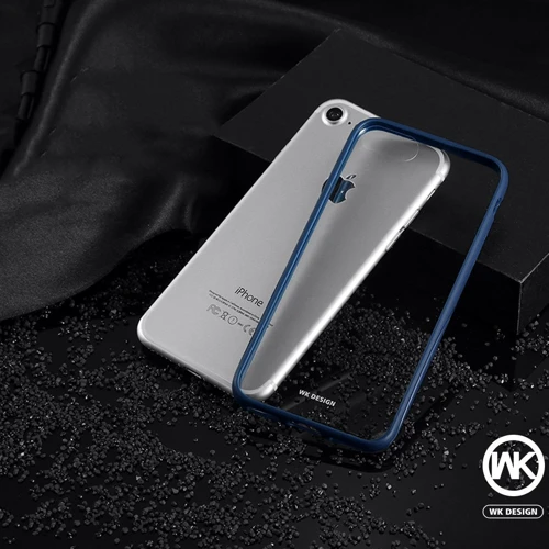 Чехол для iPhone WK Fluxay Case Blue for iPhone 8 Plus/iPhone 7 Plus: Цвет синий