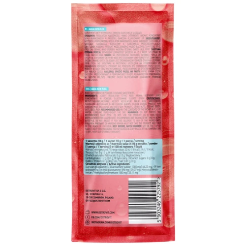 OstroVit Aqua Kick Flex 10 g/1 serving/wild strawberry: Форма випуску Порошок в cаше