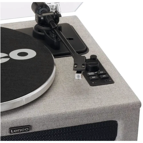 Виниловый проигрыватель Lenco LS-440GY Gray: Привод ременной