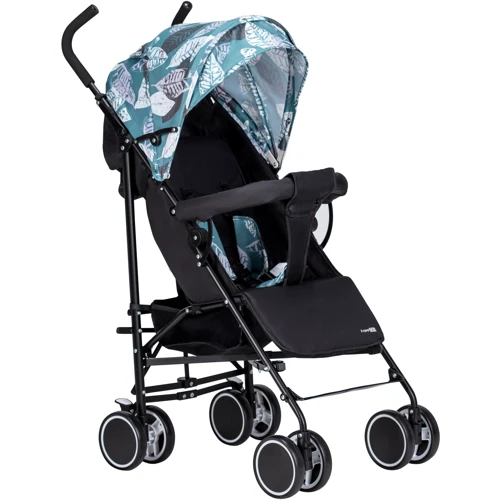 Прогулочная коляска FreeON Simple Black-Blue (48556)