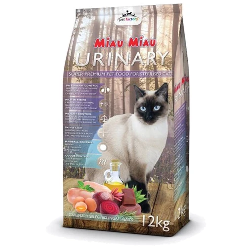 Сухой корм Miau-Miau Urinaty для стерилизованных кошек 12 кг (5949060208405)