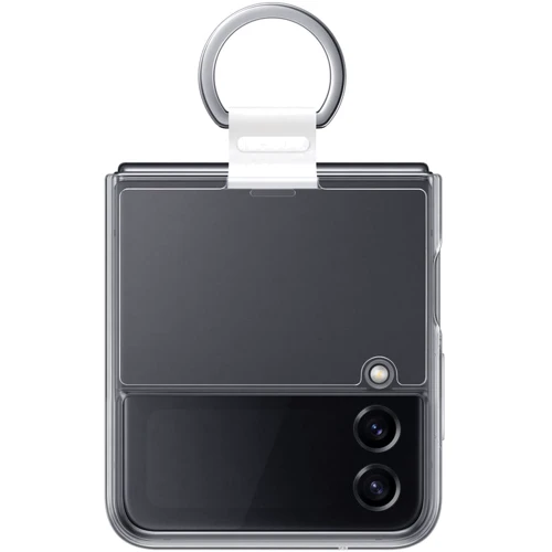 Чехол для телефонов Samsung Clear Cover with Ring Transparent for Samsung F721 Galaxy Flip 4 (EF-OF721CTEGUA)
