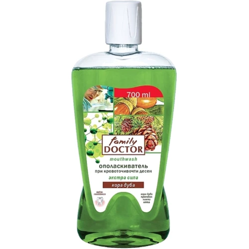 Family Doctor Ополіскувач для ротової порожнини Кора дуба 700 ml
