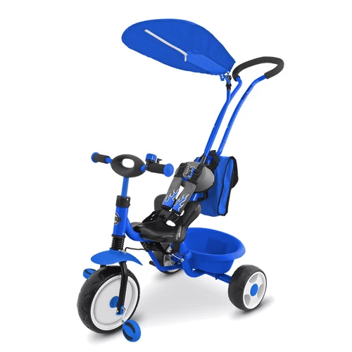 Триколісний велосипед Milly Mally Boby Deluxe Blue