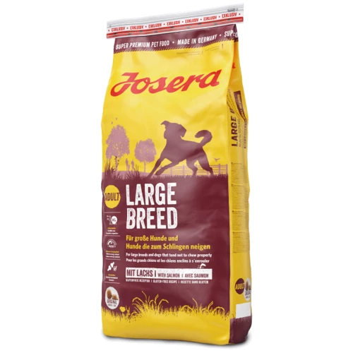 Сухой корм Josera Large Breed для собак крупных пород с лососем и птицей 15 кг (4032254740964)