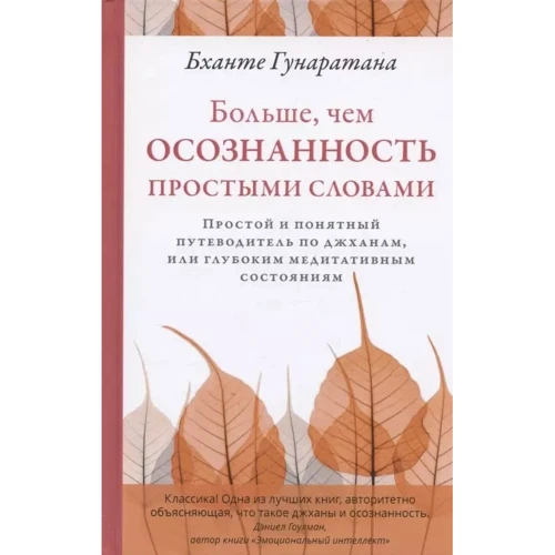 Бханте Гунаратана: Більше, ніж усвідомленість простими словами