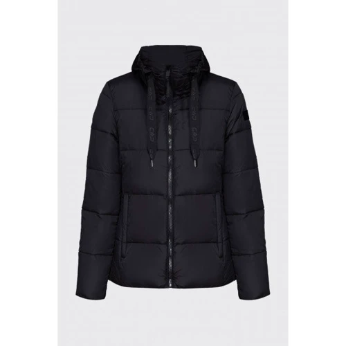 Куртка CMP Woman Jacket Fix Hood 30K3556 30K3556-U901 42 (34) черная демисезон с капюшоном